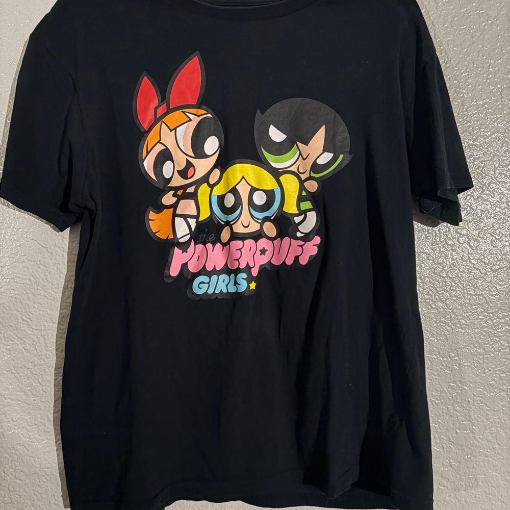 Cartoon Network Black Powerpuff Girls Tee